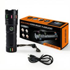 Zoomable 3600mAh LED Torch Light